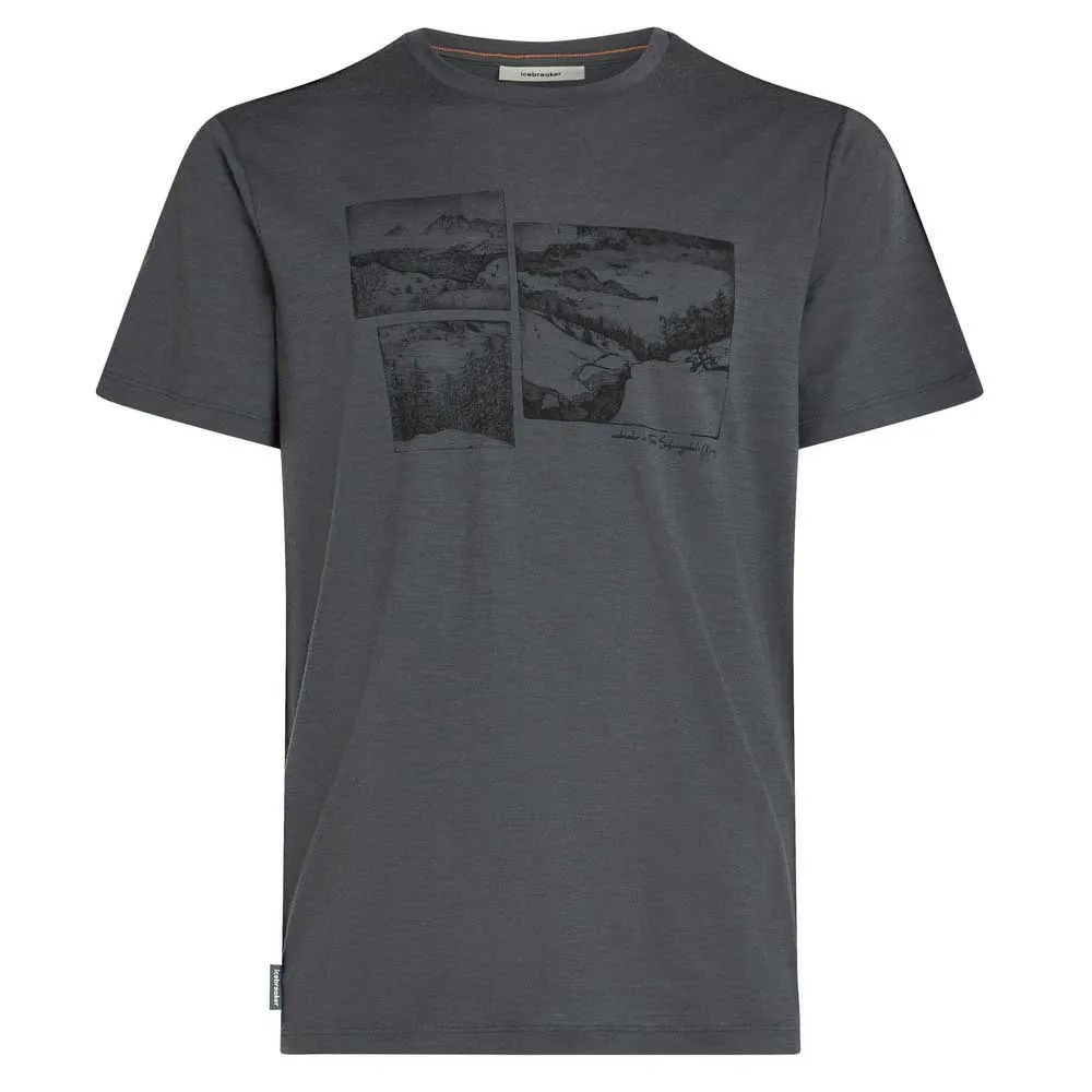 Icebreaker Merino 150 Tech Lite The Climb Kortarmet T-skjorte