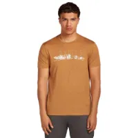 Icebreaker Merino 150 Tech Lite The Peaks Kortarmet T-skjorte