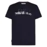 Icebreaker Merino 150 Tech Lite The Peaks Kortarmet T-skjorte
