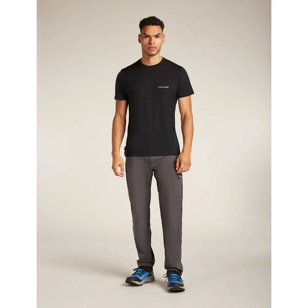 Icebreaker Merino 150 Tech Lite Wordmark Kortarmet T-skjorte