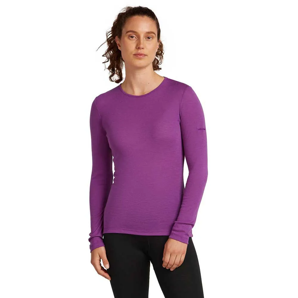 Icebreaker Merino 175 Everyday Crewe Langarmet Baselag, Passion