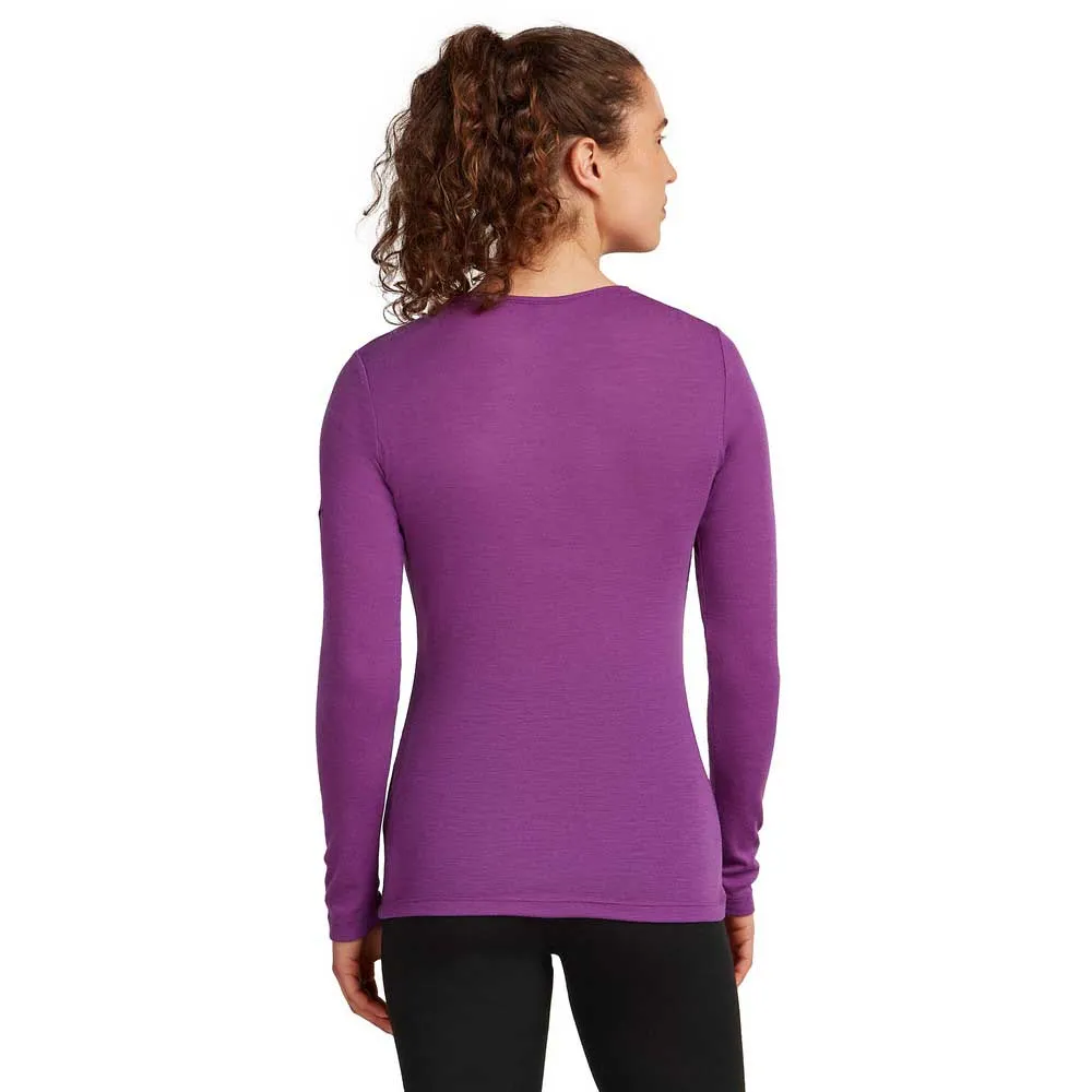 Icebreaker Merino 175 Everyday Crewe Langarmet Baselag, Passion