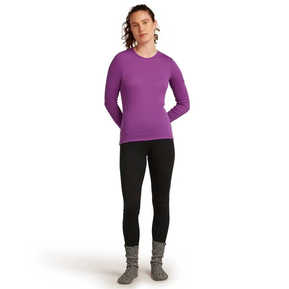 Icebreaker Merino 175 Everyday Crewe Langarmet Baselag, Passion