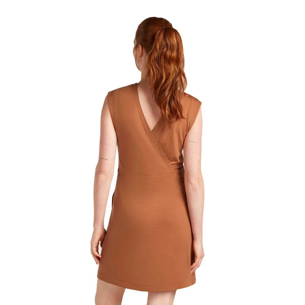 Icebreaker Merino 200 Granary V Neck Kjole