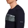 Icebreaker Merino 200 Oasis Crewe Elevation Line Langarmet Baselag