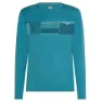 Icebreaker Merino 200 Oasis Crewe Elevation Line Langarmet Baselag