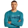 Icebreaker Merino 200 Oasis Crewe Elevation Line Langarmet Baselag