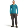 Icebreaker Merino 200 Oasis Crewe Elevation Line Langarmet Baselag