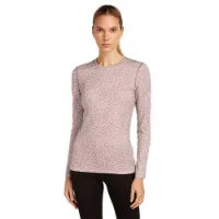 Icebreaker Merino 200 Oasis Crewe Flock Forms Aop Langarmet Baselag