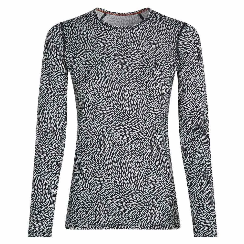 Icebreaker Merino 200 Oasis Crewe Flock Forms Aop Langarmet Baselag Icebreaker Merino 200 Oasis Crewe Flock Forms Aop Langarmet Baselag
