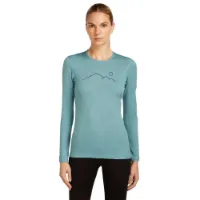Icebreaker Merino 200 Oasis Crewe Rainer Ridge Langarmet Baselag Icebreaker Merino 200 Oasis Crewe Rainer Ridge Langarmet Baselag