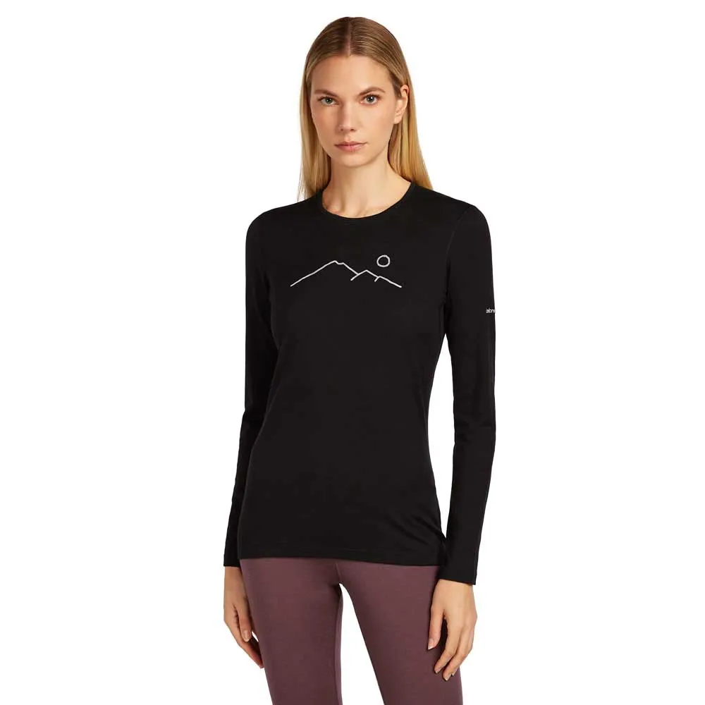 Icebreaker Merino 200 Oasis Crewe Rainer Ridge Langarmet Baselag Icebreaker Merino 200 Oasis Crewe Rainer Ridge Langarmet Baselag