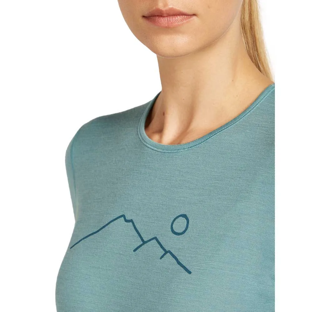 Icebreaker Merino 200 Oasis Crewe Rainer Ridge Langarmet Baselag