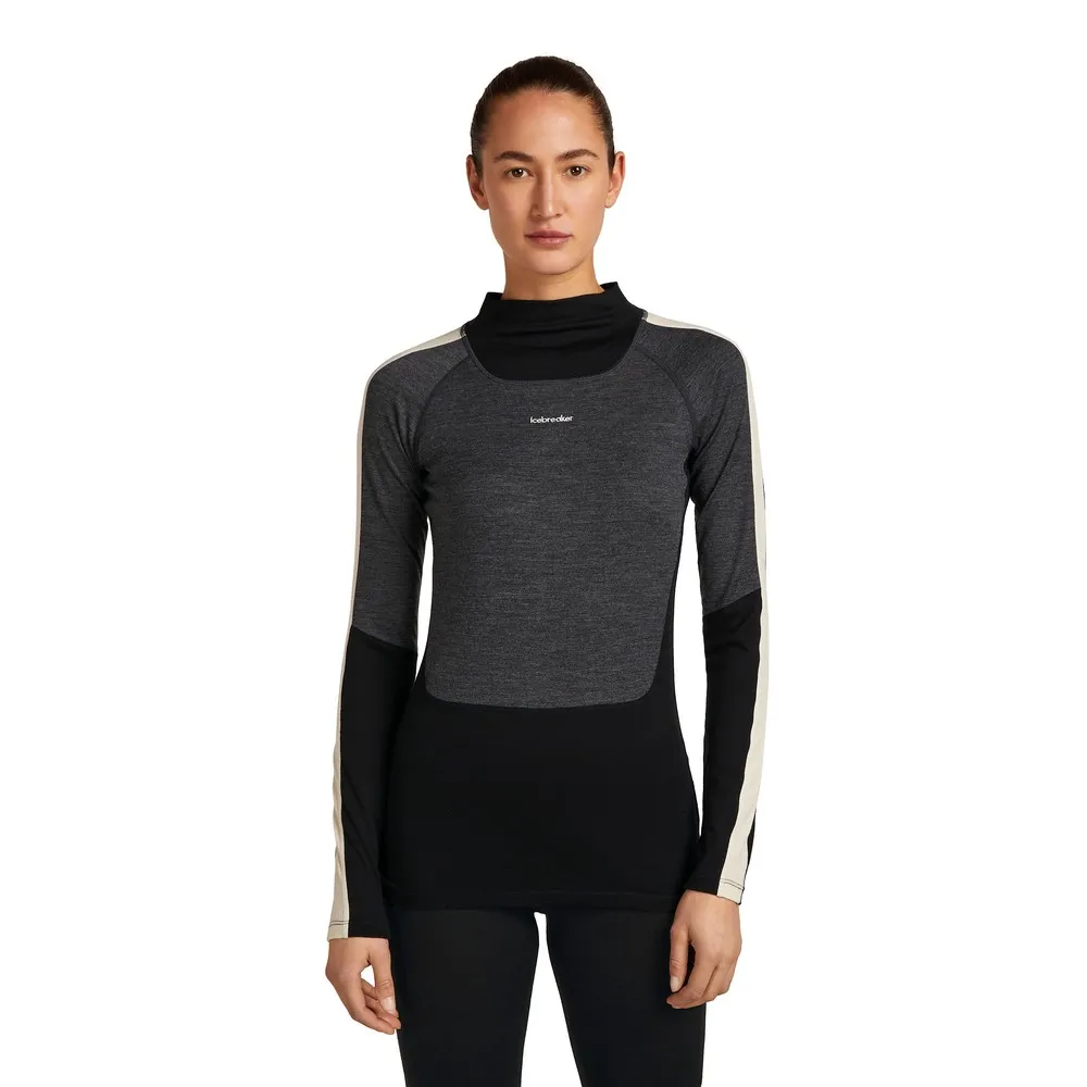 Icebreaker Merino 200 Oasis+ High Neck Langarmet Baselag
