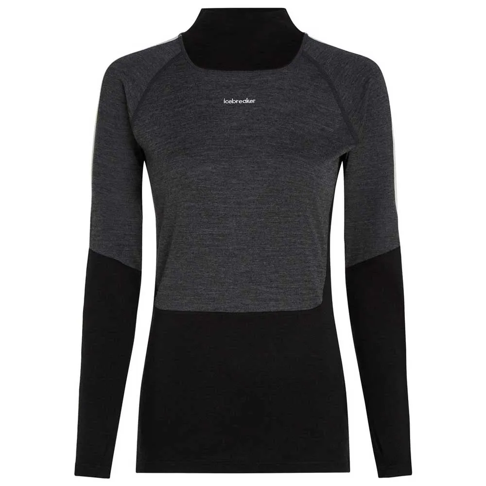 Icebreaker Merino 200 Oasis+ High Neck Langarmet Baselag