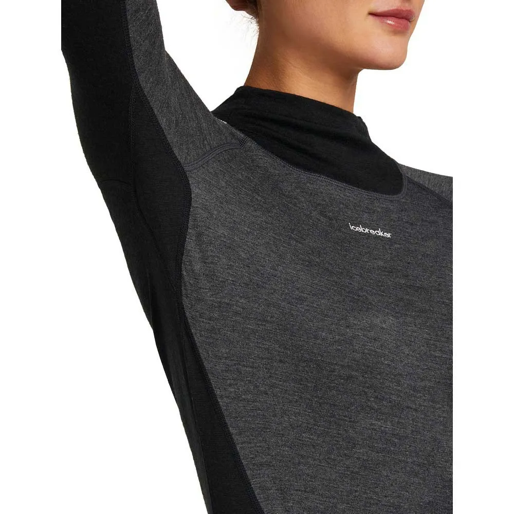 Icebreaker Merino 200 Oasis+ High Neck Langarmet Baselag