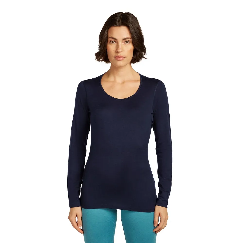 Icebreaker Merino 200 Oasis Ls Scoop Langarmet Baselag