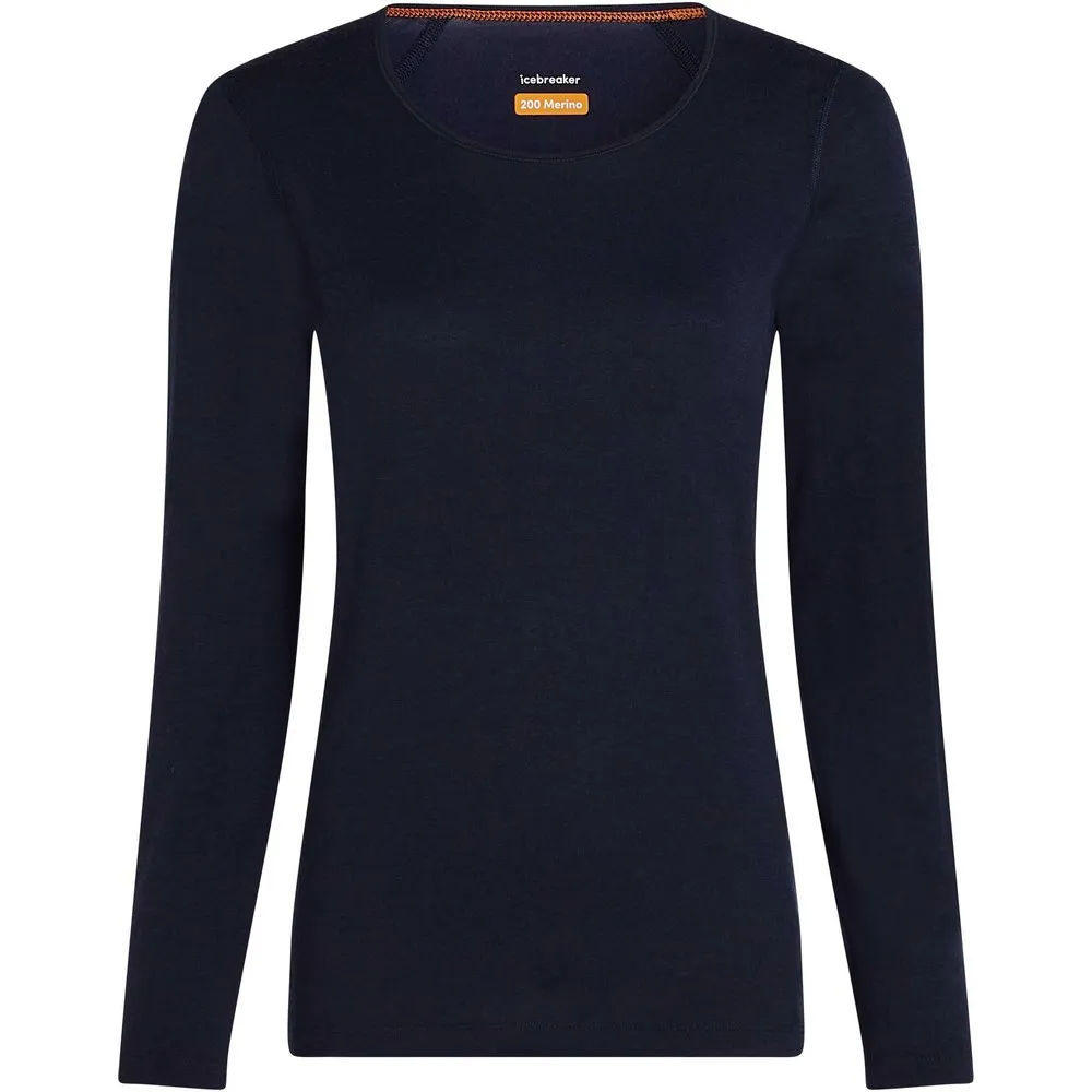 Icebreaker Merino 200 Oasis Ls Scoop Langarmet Baselag Icebreaker Merino 200 Oasis Ls Scoop Langarmet Baselag