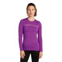 Icebreaker Merino 200 Oasis Mountain Pulse Langarmet Baselag