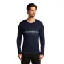 Icebreaker Merino 200 Oasis Snow Wave Langarmet Baselag