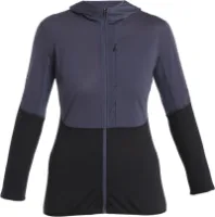 Icebreaker Merino 200 Realfleece Descender Fleecejakke Med Full Glidelås Icebreaker Merino 200 Realfleece Descender Fleecejakke Med Full Glidelås