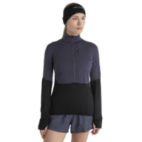 Icebreaker Merino 200 Realfleece Descender Fleecejakke Med Halv Glidelås