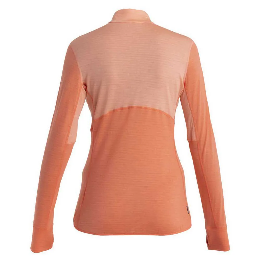 Icebreaker Merino 200 Realfleece Descender Fleecejakke Med Halv Glidelås