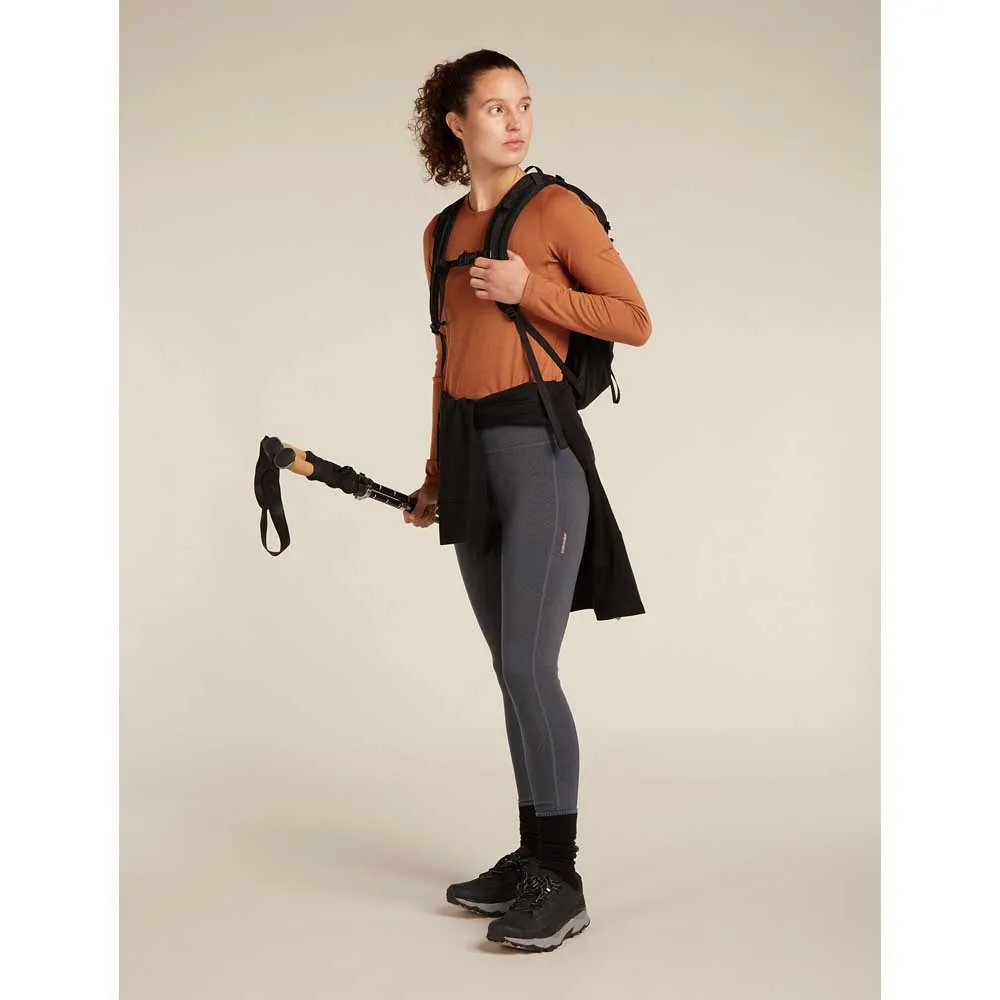 Icebreaker Merino 260 Fastray 25 High Rise Fresh Aop Leggings