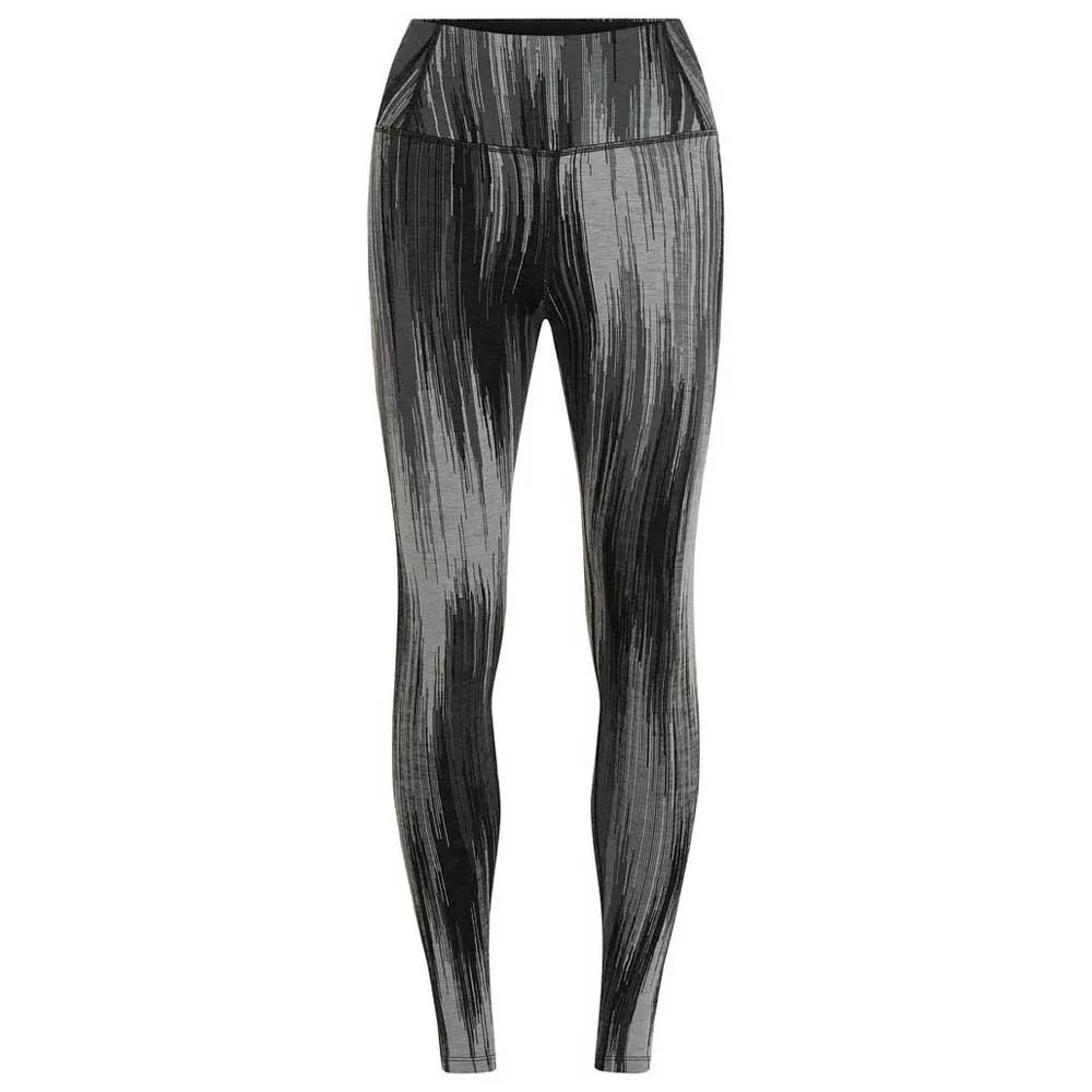 Icebreaker Merino 260 Tech Vertex High Rise Peak Aop Baselagbukser Icebreaker Merino 260 Tech Vertex High Rise Peak Aop Baselagbukser