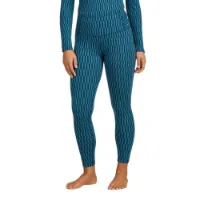 Icebreaker Merino 260 Tech Vertex High Rise Snow Grid Aop Baselagbukser