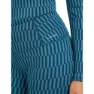 Icebreaker Merino 260 Tech Vertex High Rise Snow Grid Aop Baselagbukser, Topaz / atlantis / j