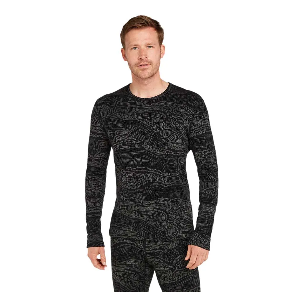 Icebreaker Merino 260 Vertex Snow Guide Langarmet Baselag