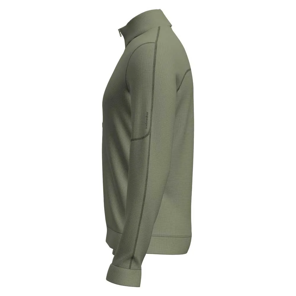Icebreaker Merino 260 Waffle Knit Wander Halv Glidelås Genser
