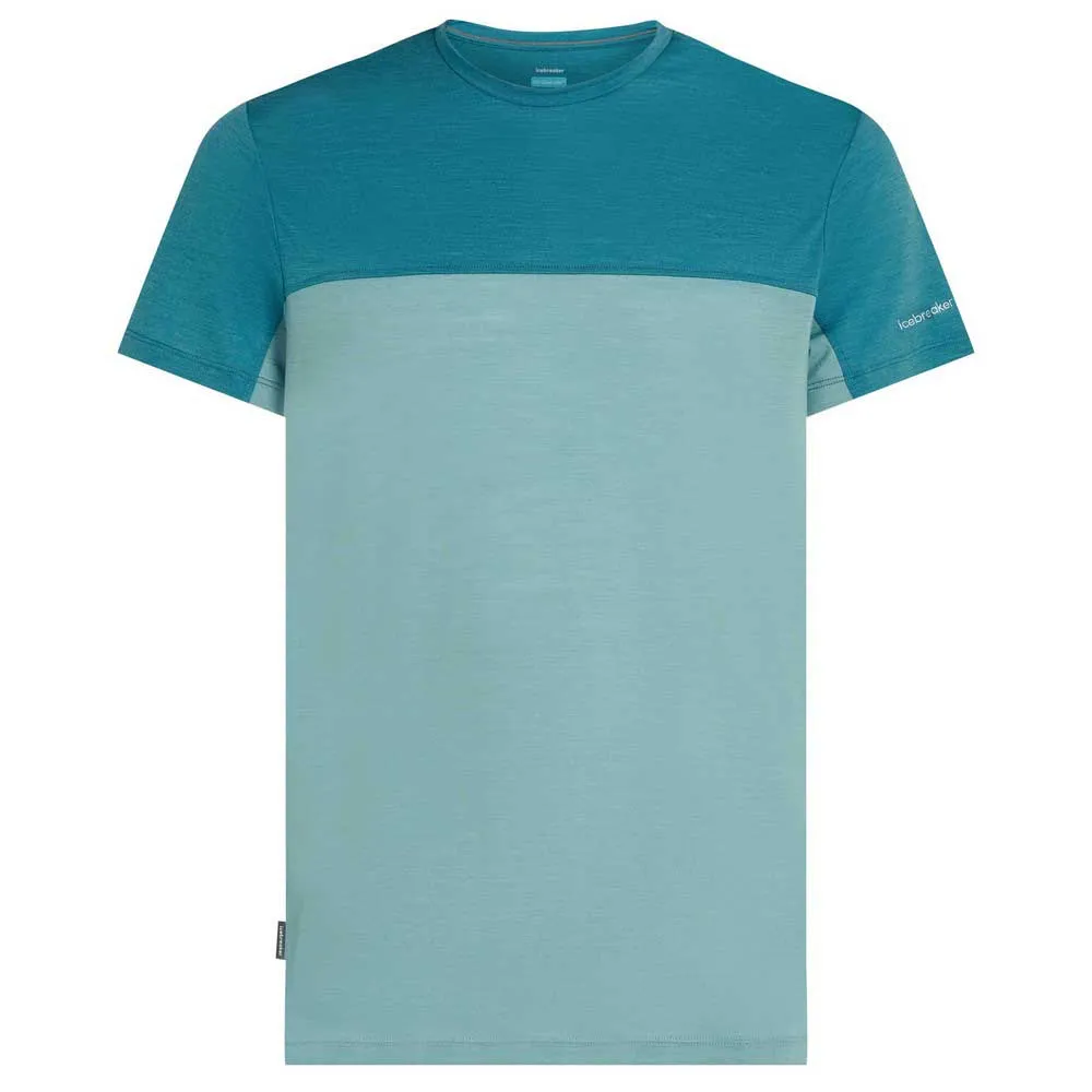Icebreaker Merino Blend 125 Cool-lite™ Sphere Colour Block Kortarmet T-skjorte Icebreaker Merino Blend 125 Cool-lite™ Sphere Colour Block Kortarmet T-skjorte