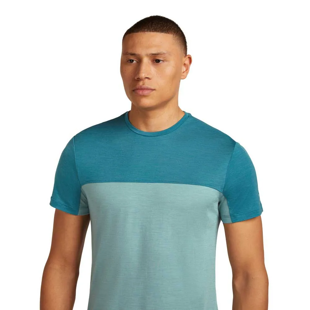 Icebreaker Merino Blend 125 Cool-lite™ Sphere Colour Block Kortarmet T-skjorte Icebreaker Merino Blend 125 Cool-lite™ Sphere Colour Block Kortarmet T-skjorte