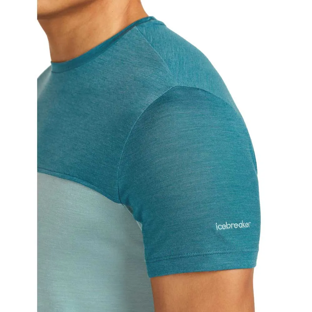 Icebreaker Merino Blend 125 Cool-lite™ Sphere Colour Block Kortarmet T-skjorte Icebreaker Merino Blend 125 Cool-lite™ Sphere Colour Block Kortarmet T-skjorte