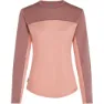 Icebreaker Merino Blend 125 Cool-lite™ Sphere Colour Block Langarmet T-skjorte, Blush / summit / cb