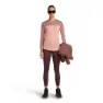 Icebreaker Merino Blend 125 Cool-lite™ Sphere Colour Block Langarmet T-skjorte, Blush / summit / cb