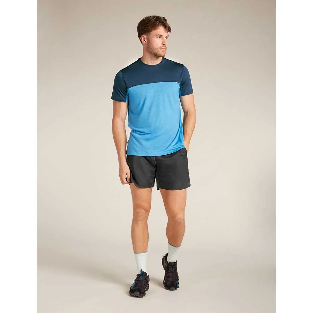 Icebreaker Merino Cool Lite Sphere Iii Colourblock Kortarmet T-skjorte