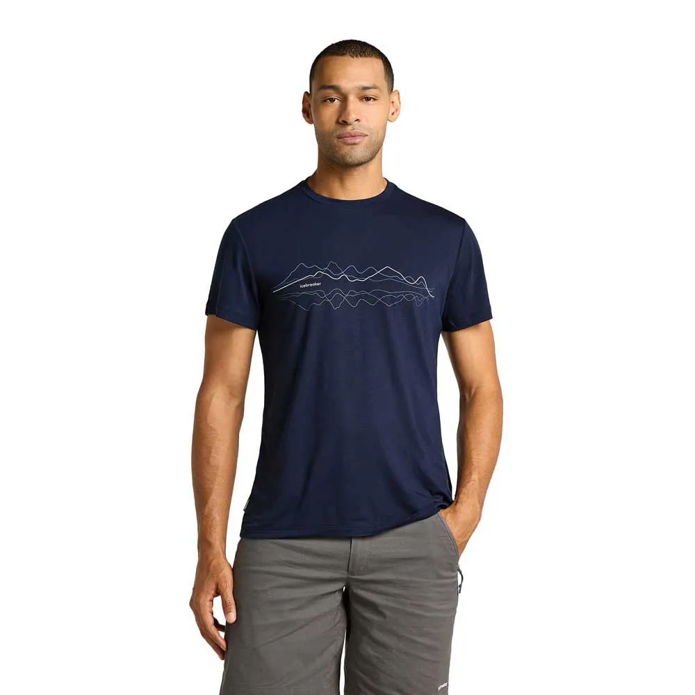 Icebreaker Merino Core Kortarmet T-skjorte Refurbished, Midnight navy Icebreaker Merino Core Kortarmet T-skjorte Refurbished, Midnight navy