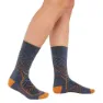 Icebreaker Merino Hike+ Medium Crew Sunrise Sokker, Dawn / ray / baja / feldspar