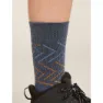 Icebreaker Merino Hike+ Medium Crew Sunrise Sokker, Dawn / ray / baja / feldspar
