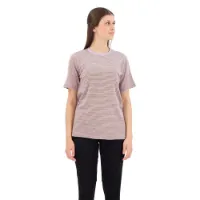 Icebreaker Merino Linen Stripe Kortarmet T-skjorte