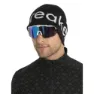 Icebreaker Merino Lue, Black / ecru heather
