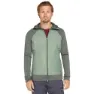 Icebreaker Merino Quantum Hybrid Genser Med Hel Glidelås, Galaxy / moss / cb
