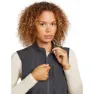 Icebreaker Merino Shell+ Cotton Elevation Windbreaker Vest, Obsidian