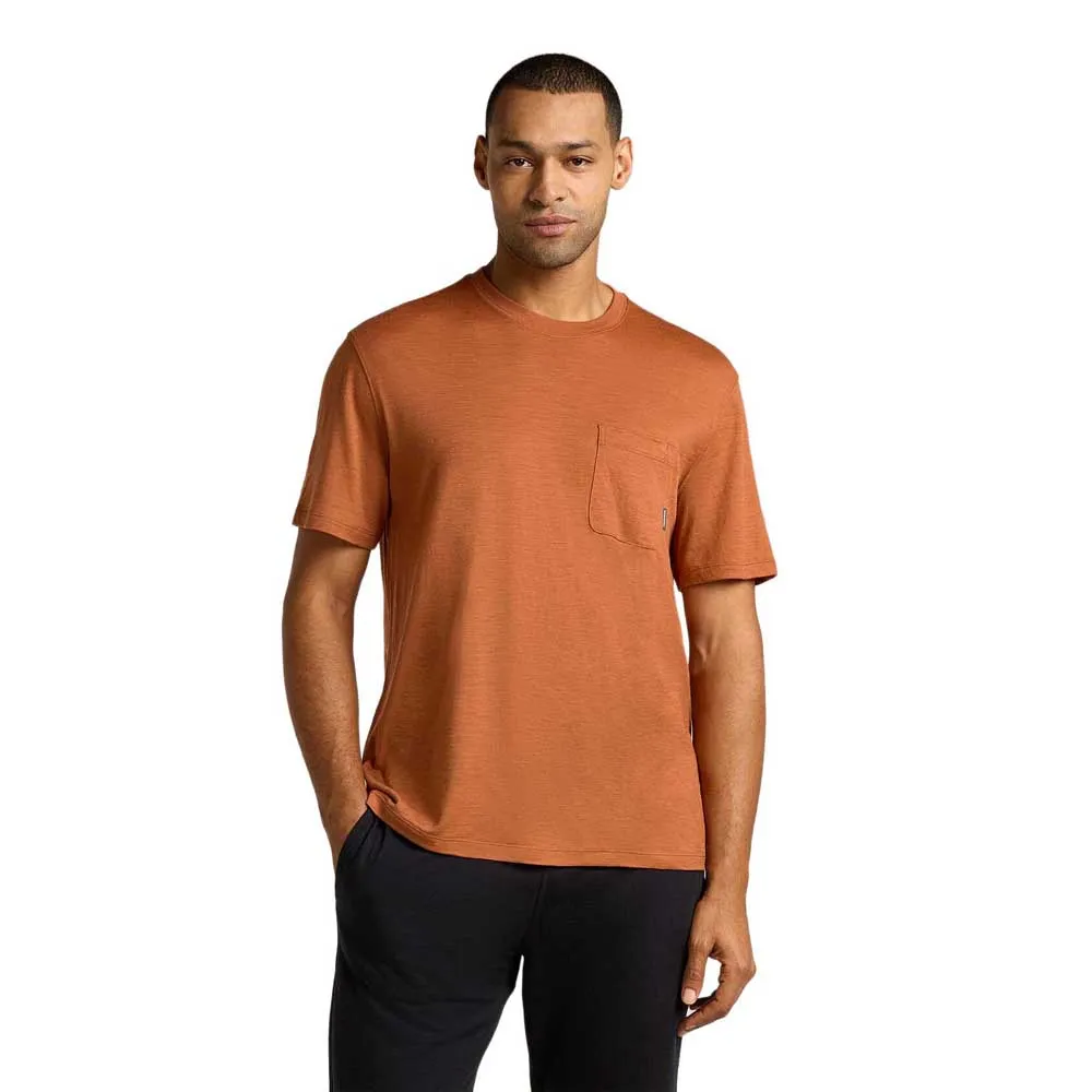 Icebreaker Merino Tech Lite Iii Relaxed Pocket Kortarmet T-skjorte