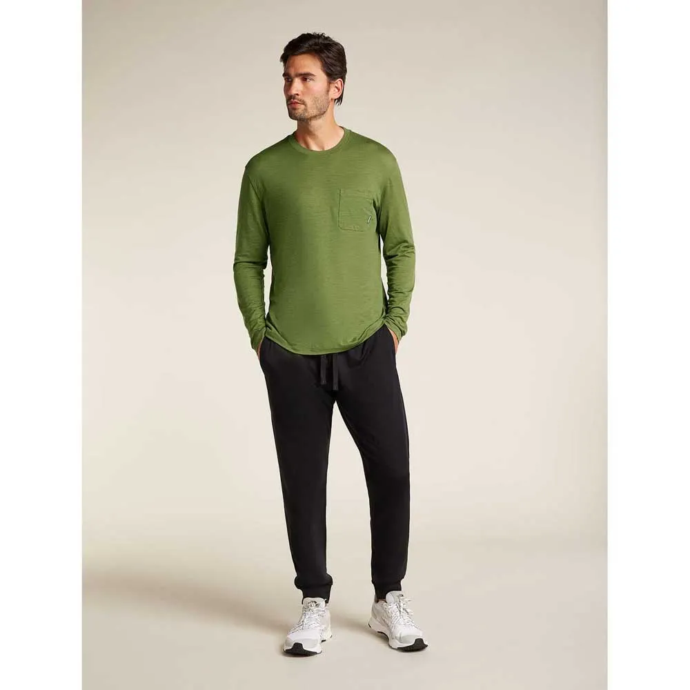 Icebreaker Merino Tech Lite Iii Relaxed Pocket Langarmet T-skjorte