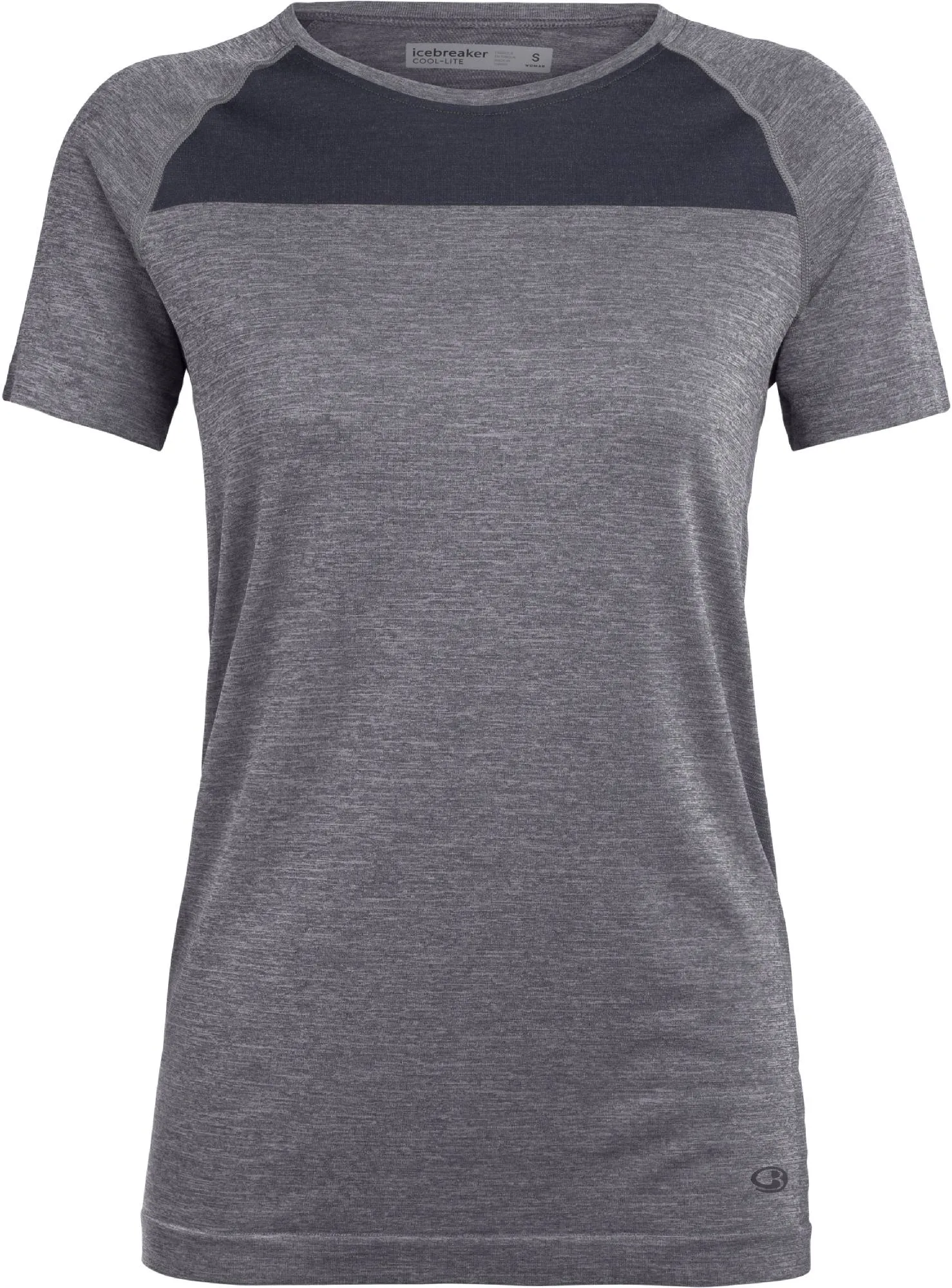 Icebreaker Motion Seamless SS LC Ws, Panther heather