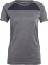 Icebreaker Motion Seamless SS LC Ws, Panther heather